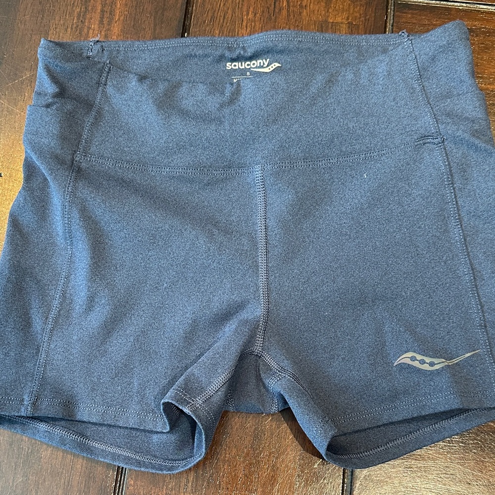 Saucony Women's Blue Athletic Shorts